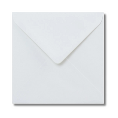 1000 White 5x5 Envelopes 100gsm Diamond Flap Greeting Card Invitation Full Box