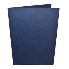 navy blue card blanks standing alone
