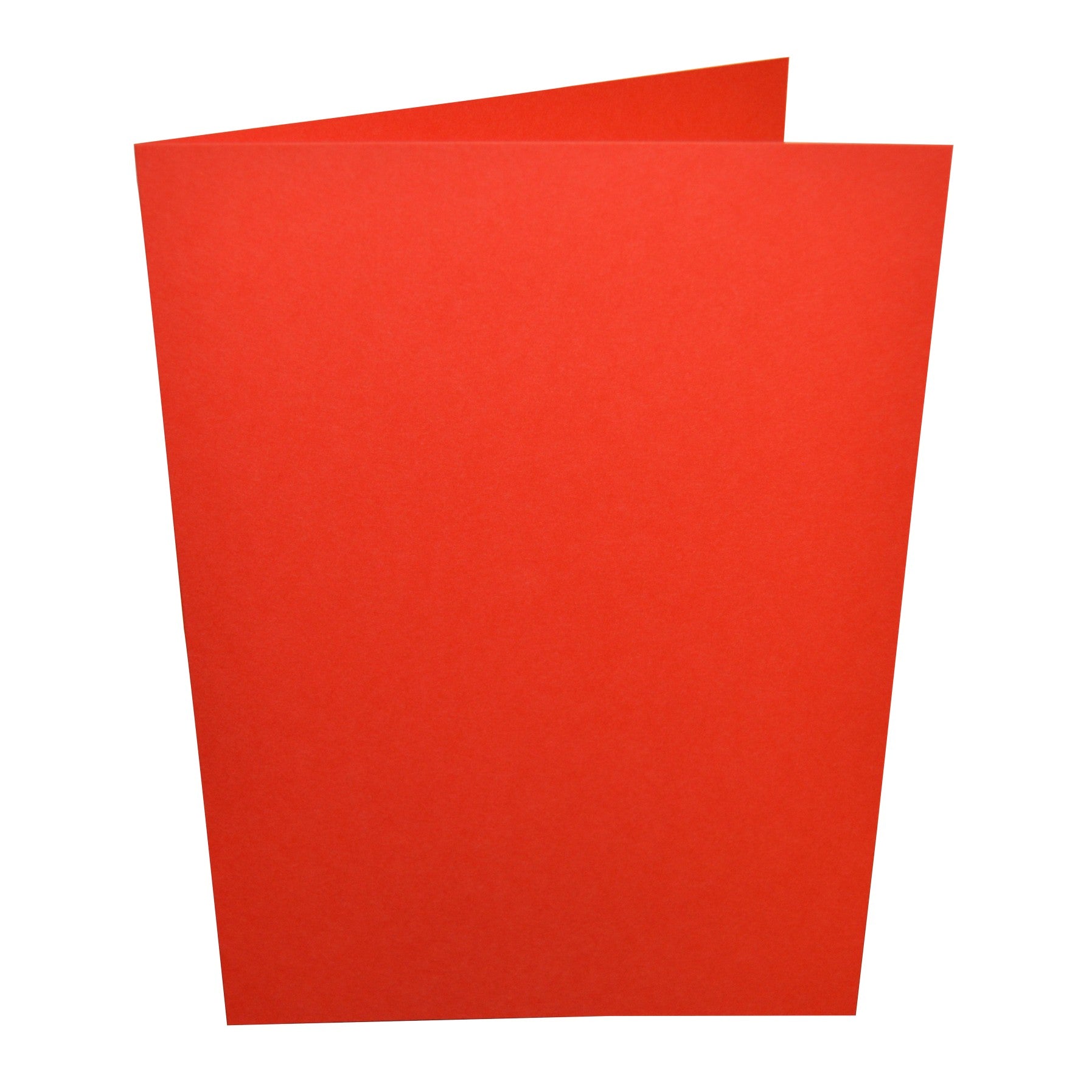 Red card blank on its own