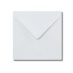 1000 White 4x4 Envelopes 100gsm Diamond Flap Greeting Card Invitation Full Box
