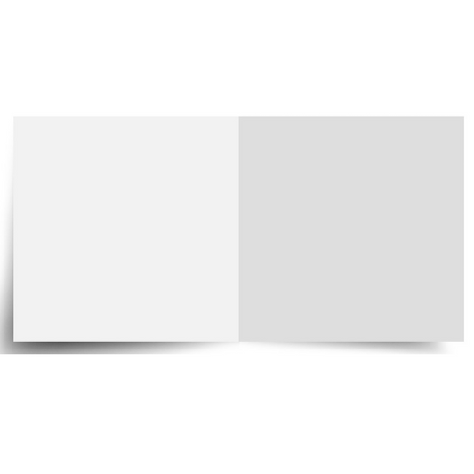 7x7 Square Card Blank Inserts For Greeting Cards