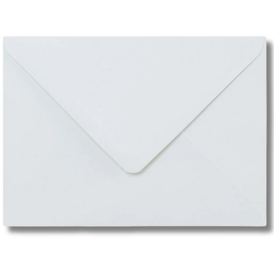 1000 White A5 / C5 Envelopes 100gsm Diamond Flap Greeting Card Invitation Full Box