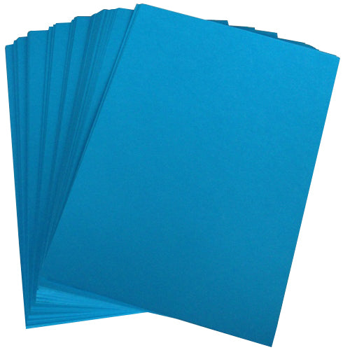Stella Weds 7x7 Ocean Blue Card Stock 250gsm, 177mm x 177mm, Smooth Double-Sided Craft Card - Stella Weds