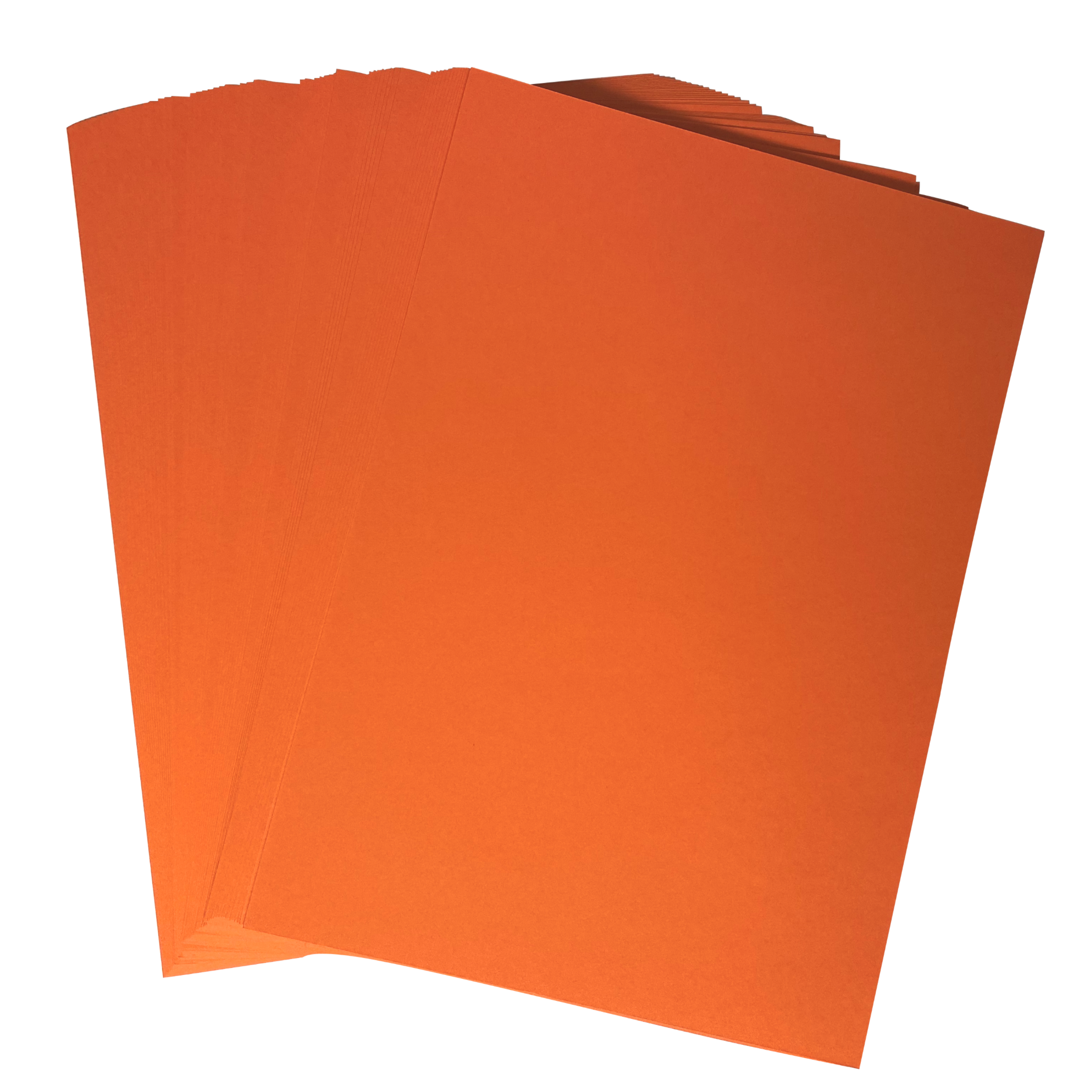 Stella Weds A4 Orange Card Stock 250gsm, 297mm x 210mm, Smooth Double-Sided Craft Card - Stella Weds