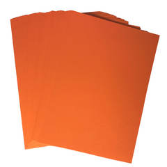 Stella Weds A6 Orange Card Stock 250gsm, 148mm x 105mm, Smooth Double-Sided Craft Card - Stella Weds